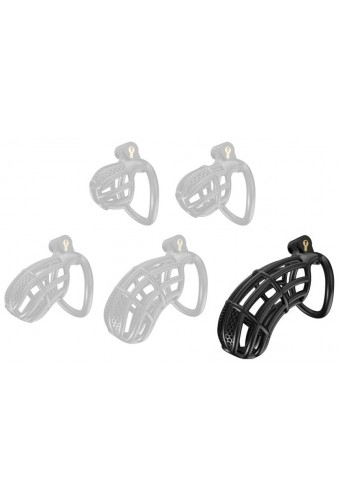 Cage de Chasteté Nexia XXL 11.5 x 3.4 cm Noire 