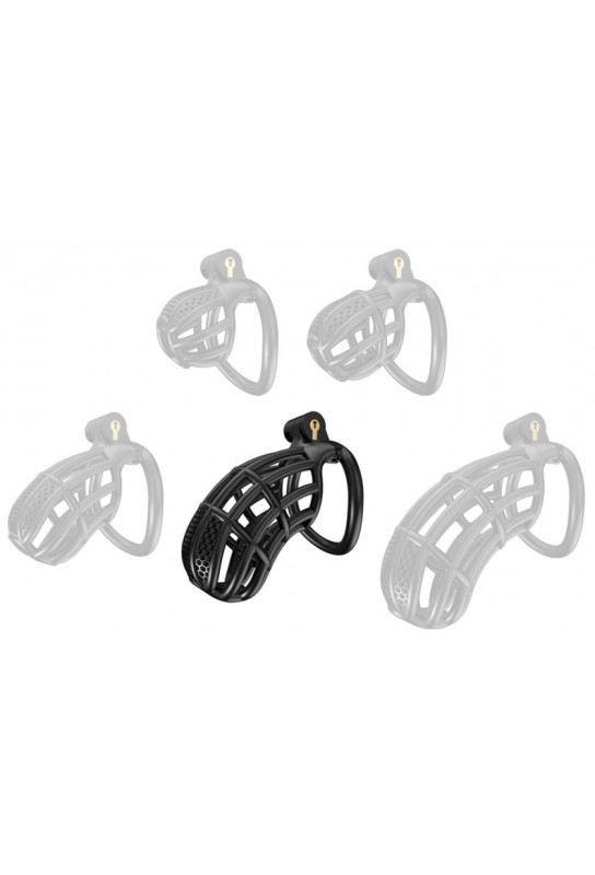 Cage de Chasteté Nexia XL 10 x 3.4 cm Noire 