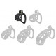 Cage de Chasteté Nexia S 5 x 3.1cm Noire 
