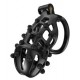 Cage de chasteté Point Up XL Noire 11 x 4cm 