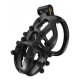 Cage de chasteté Point Up L Noire 10 x 4cm 