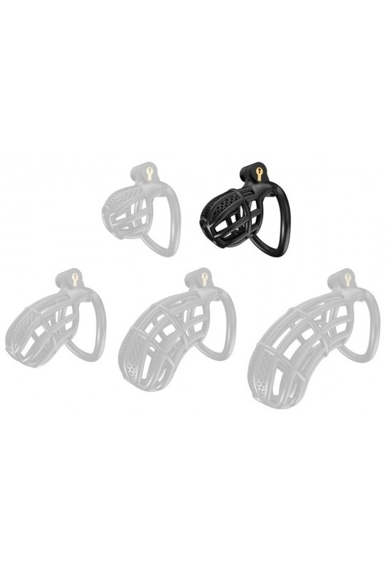 Cage de Chasteté NEXIA M 6.5 x 3.1cm Noire 