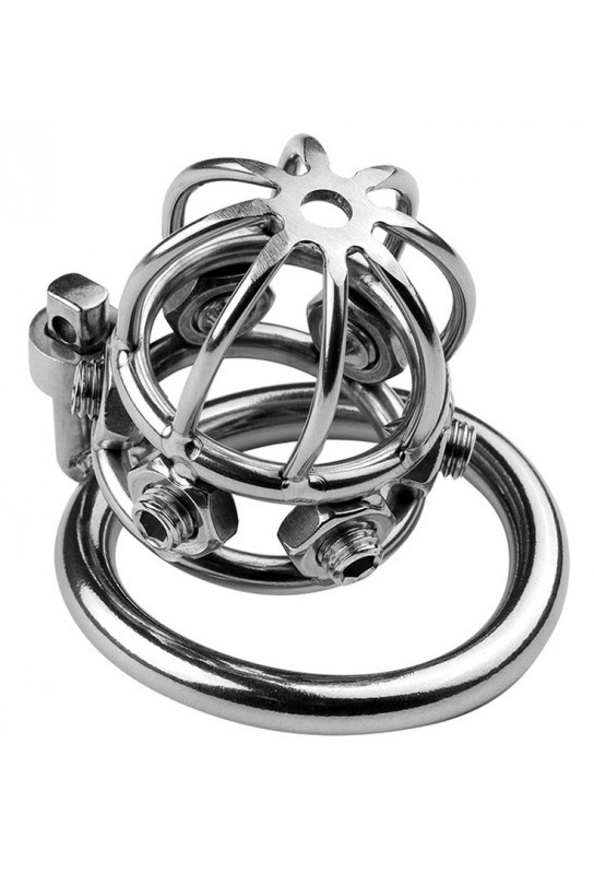 Cage de chasteté en métal Spike Cock 6 x 3.2cm 