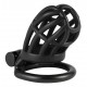 Cage de chasteté Slutypig 8 x 3.3cm Noire 