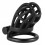 Cage de chasteté Slutypig 8 x 3.3cm Noire