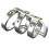 Cage de chasteté avec Tige Full Mechanic 6.5 x 3.5cm