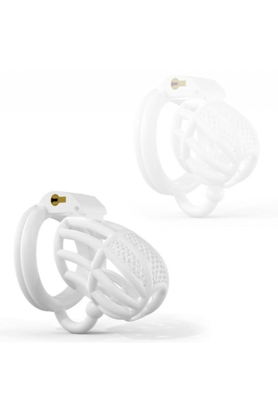 Cage de chasteté FILLY HOOK M 7.5 x 3.1 cm Blanche 