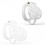 Cage de chasteté Filly Hook S 5.5 x 3.1cm Blanche 