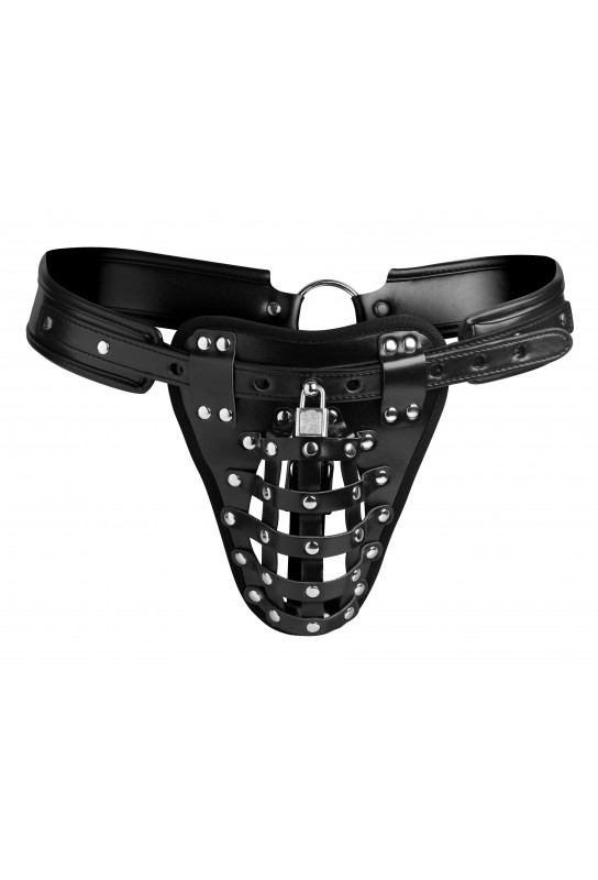 Cage de chasteté intégrale Simili 