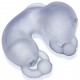 Gaine de pénis Oxballs MeatLocker 10 x 4cm Transparente 