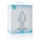 Plug en Verre n° 25 - 9.5 x 4.4 cm 