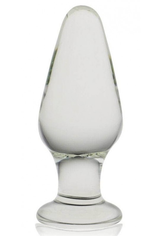 Plug en verre Romance Transparent 9.5 x 3.8cm 