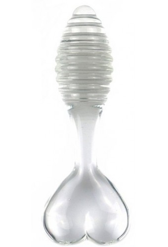 Plug en verre Raket 9 x 3 cm 