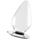Plug transparent Flawless 10 x 5.5 cm 