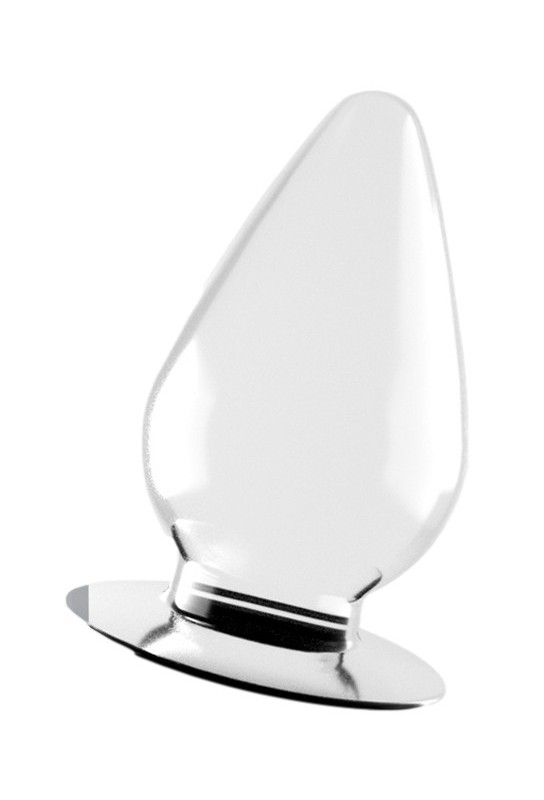 Plug transparent Flawless 10 x 5.5 cm 