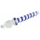 Plug en verre Double Scepter 20.2 x 3cm 
