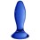 Plug en verre Follower Bleu 9 x 3.5cm