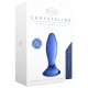 Plug en verre Follower Bleu 9 x 3.5cm 