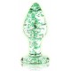 Plug en verre Phosphorescent Butt Glow L 8 x 4cm 