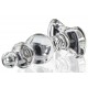 Plug en verre Crystal Jewel 9.5 x 3.5cm 