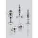 Plug en verre Crystal Jewel 9.5 x 3.5cm 