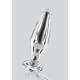 Plug en verre Star Sparkler 11 x 3.5cm 