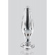 Plug en verre Star Sparkler 11 x 3.5cm 
