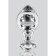 Plug en verre Brilliant Star 8 x 4.5cm 