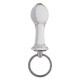 Plug en verre Roundy Glass S 8 x 3.5cm 