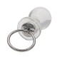 Plug en verre Roundy Glass S 8 x 3.5cm 