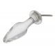 Plug en verre Pointy Glass 10 x 3cm 