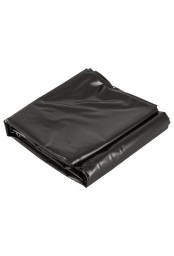 Bâche en Vinyle Fetish Lack 200 x 230 cm Noire