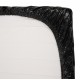 Drap housse Vinyle Fitted Sheet 160 x 200 cm Noir 