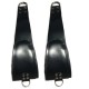 set de 2 Supports pieds en cuir pour sling + 2 mousquetons - 60cm - The Red 
