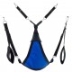 Sling en tissu Triangle - Set complet Bleu 