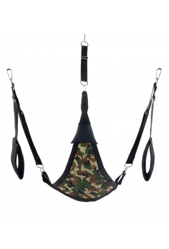 Sling en tissu Triangle - Set complet Camouflage 