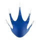 Sling en cuir 5 Points d'attache Bleu 