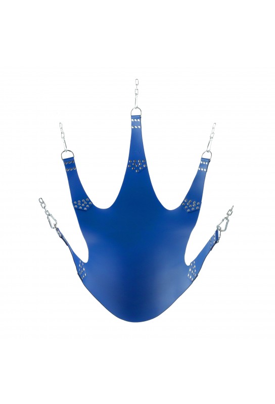 Sling en cuir 5 Points d'attache Bleu 