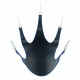 Sling en cuir 5 Points d'attache Noir-Bleu 