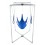 Kit Sling Cuir 5 Points Bleu Armature Grise