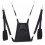 Sling en tissu Mykonos - Set complet - 4 Points Noir
