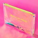 Pochette de rangement Born to Shine Zip jaune 