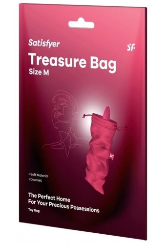 Pochette de Rangement TREASURE BAG M Rose 