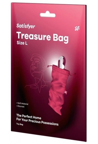 Pochette de Rangement Treasure Bag L Rose 