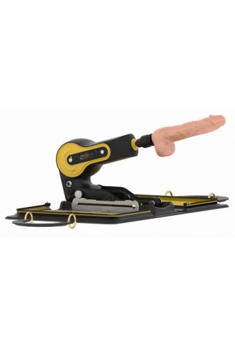 Sex Machine portable Fuck Bag Jaune avec valisette 
