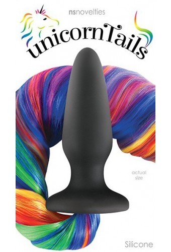 Plug avec queue Licorne 9 x 3.2cm 