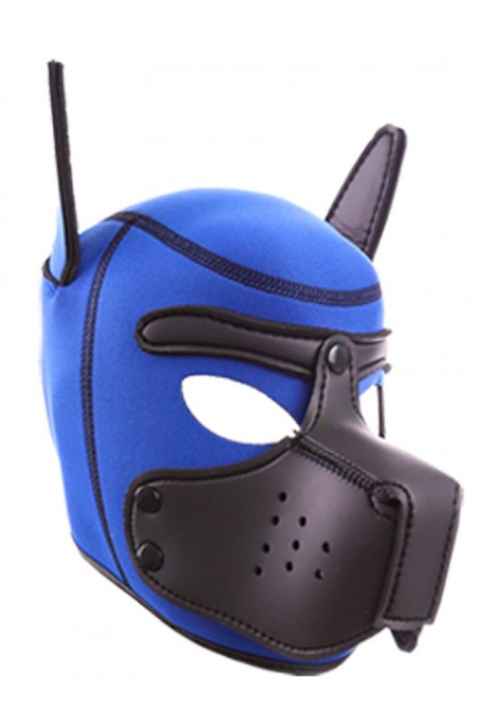 Cagoule PUPPY Néoprène Bleu-Noir 