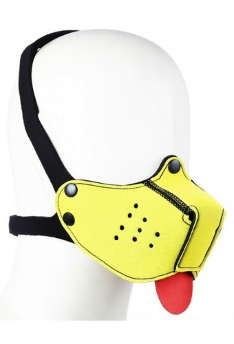 Museau + Langue Néoprène Puppy Jaune 