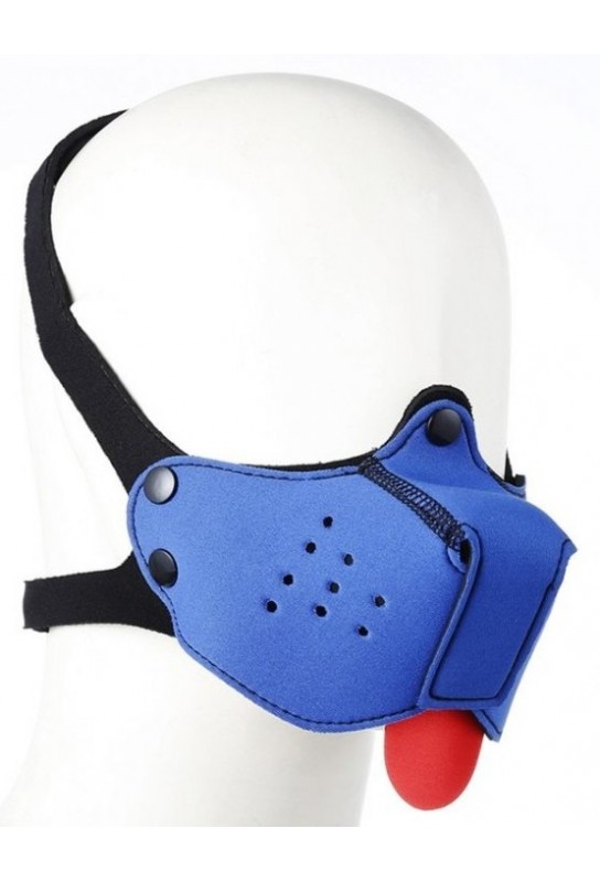 Museau + Langue Néoprène PUPPY Bleu 