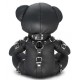Ours en cuir Bendy The Bdsm Teddy Bear Noir 
